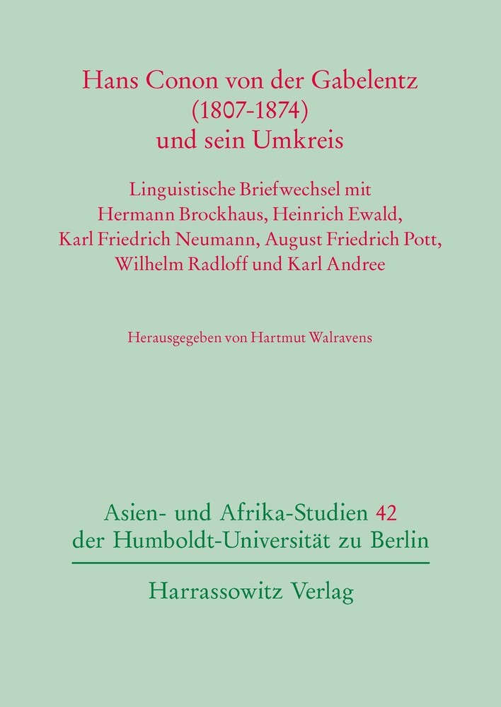 Hans Conon von der Gabelentz (1807-1874) und sein Umkreis main product photo