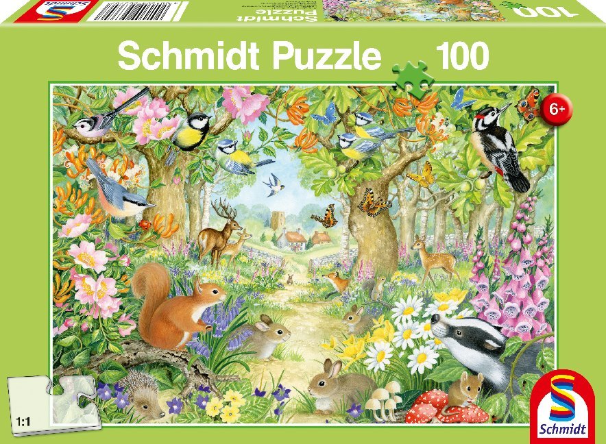 Tiere im Wald (Kinderpuzzle) main product photo