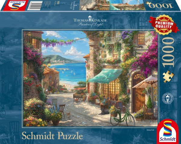 Café an der italienischen Riviera (Puzzle) main product photo