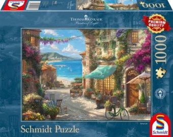 Café an der italienischen Riviera (Puzzle)
