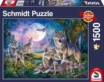 Wolfsfamilie (Puzzle)