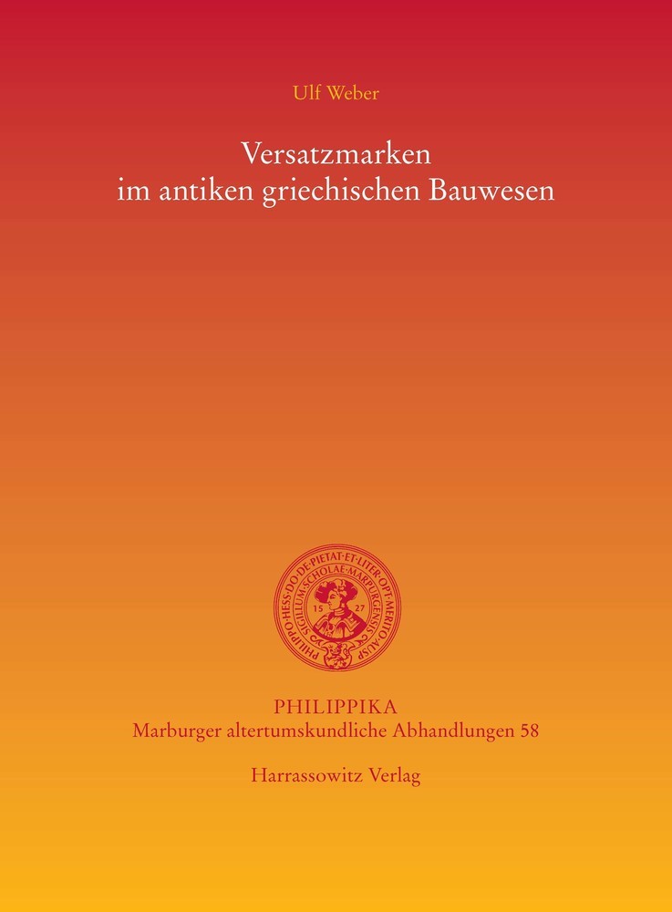Versatzmarken im antiken griechischen Bauwesen main product photo