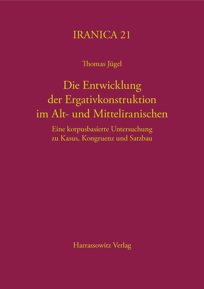 Die Entwicklung der Ergativkonstruktion im Alt- und Mitteliranischen main product photo