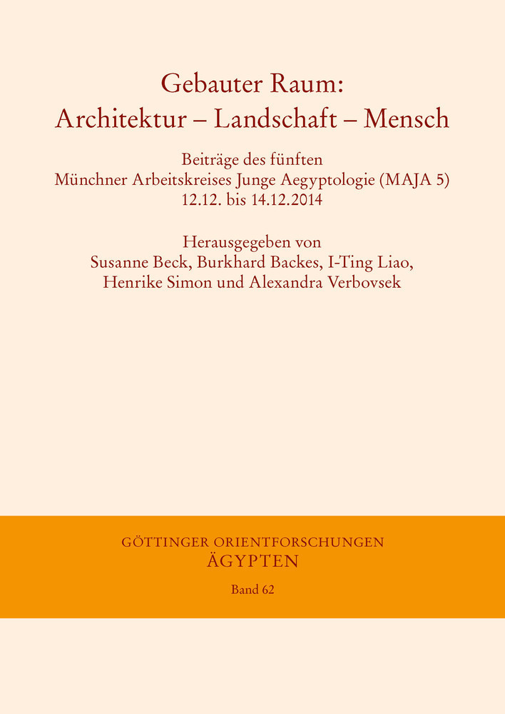 Gebauter Raum: Architektur - Landschaft - Mensch main product photo