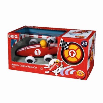 BRIO 30388 RC Rennwagen - Stylisher Rennwagen mit kindgerechter und intuitiver Fernbedienung - Empfohlen für Kinder ab 2 Jahren
