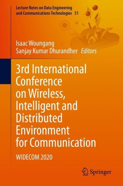 3rd International Conference on Wireless, Intelligent and Distributed Environment for Communication main product photo