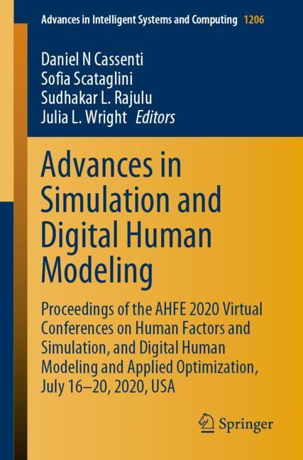 Advances in Simulation and Digital Human Modeling main product photo