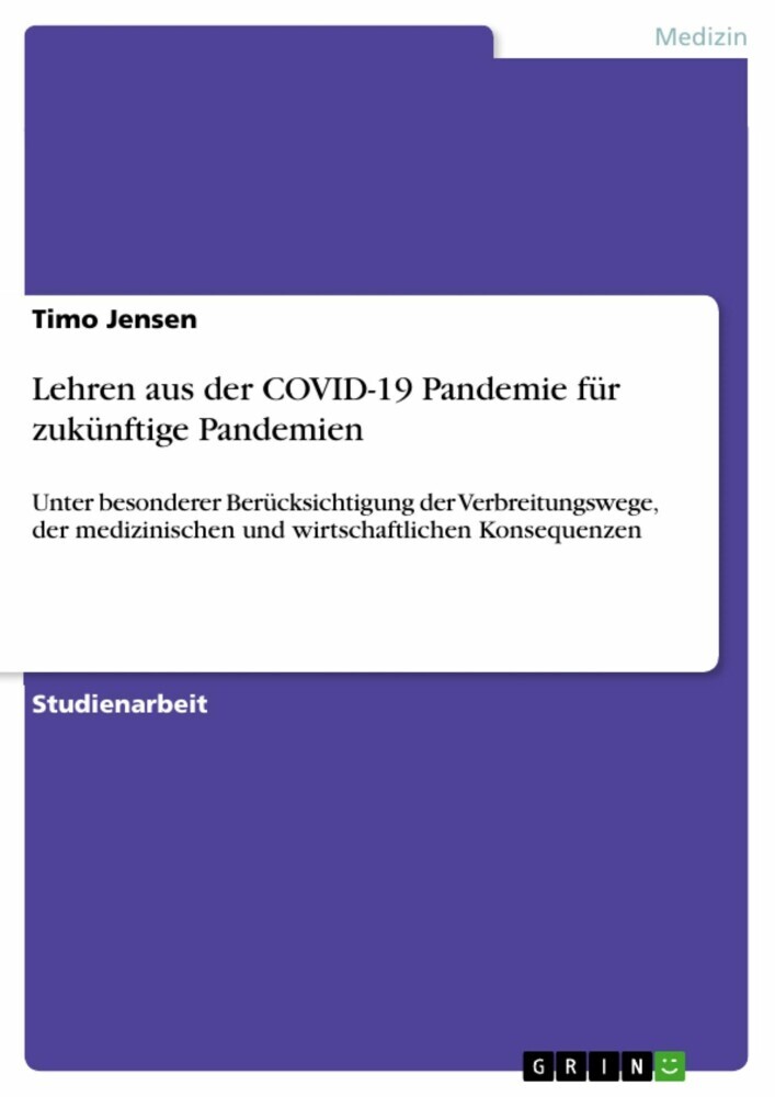 Lehren aus der COVID-19 Pandemie für zukünftige Pandemien main product photo