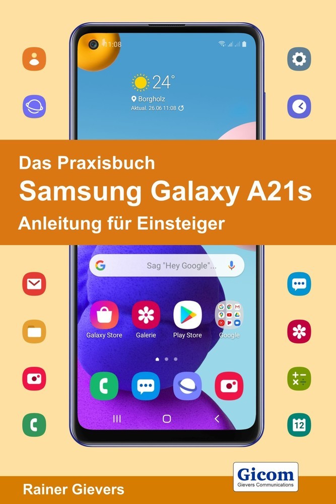 Das Praxisbuch Samsung Galaxy A21s - Anleitung für Einsteiger main product photo
