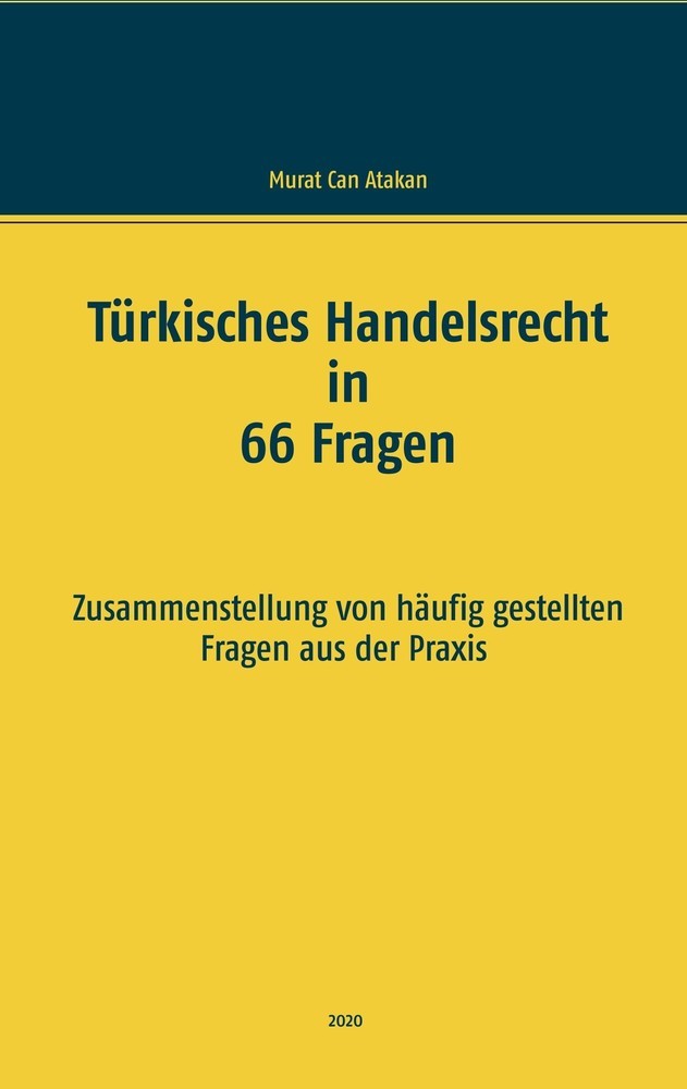 Türkisches Handelsrecht in 66 Fragen main product photo