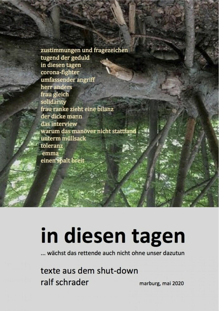 in diesen tagen... wächst das rettende auch nicht ohne unser dazutun main product photo