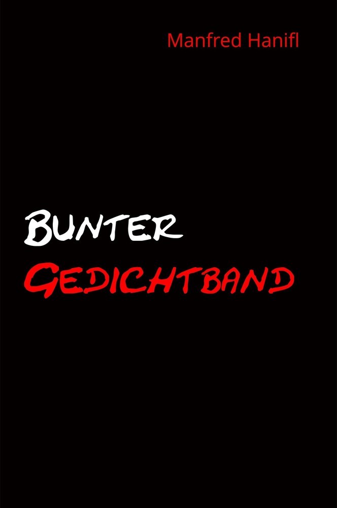 Bunter Gedichtband main product photo