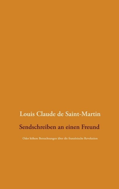 Sendschreiben an einen Freund main product photo