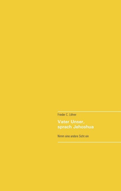 Vater Unser, sprach Jehoshua main product photo