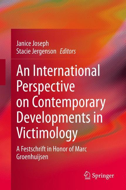 An International Perspective on Contemporary Developments in Victimology main product photo