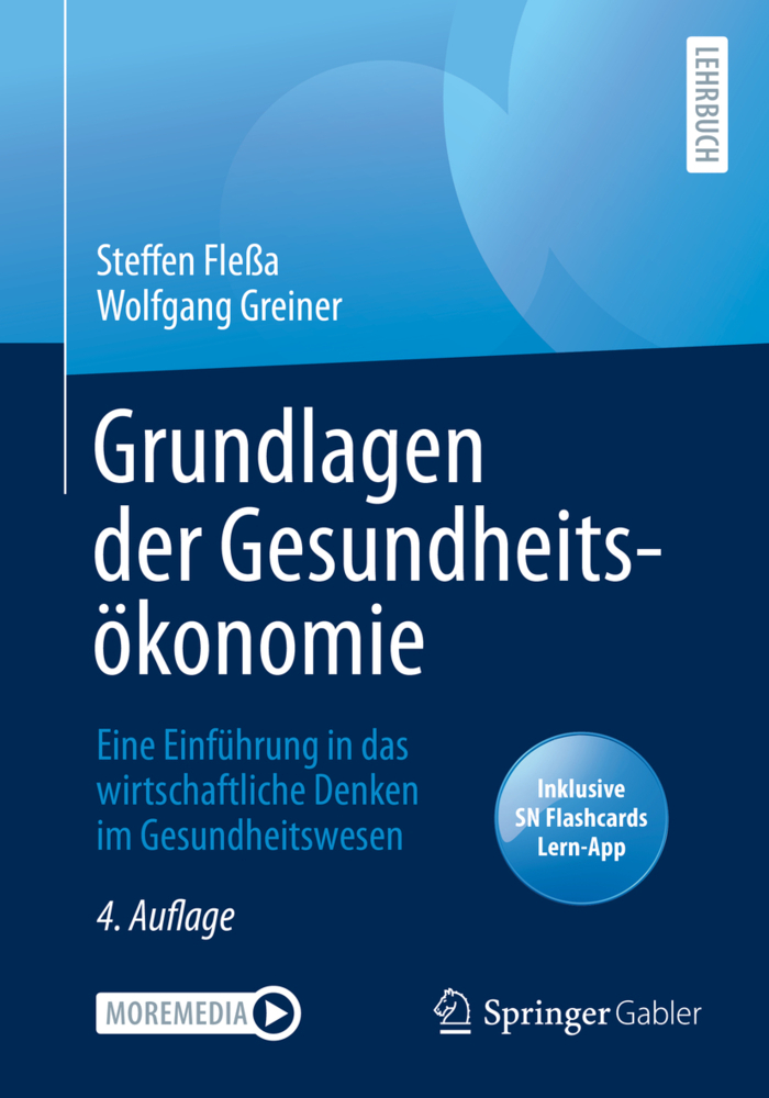 Grundlagen der Gesundheitsökonomie, m. 1 Buch, m. 1 E-Book main product photo