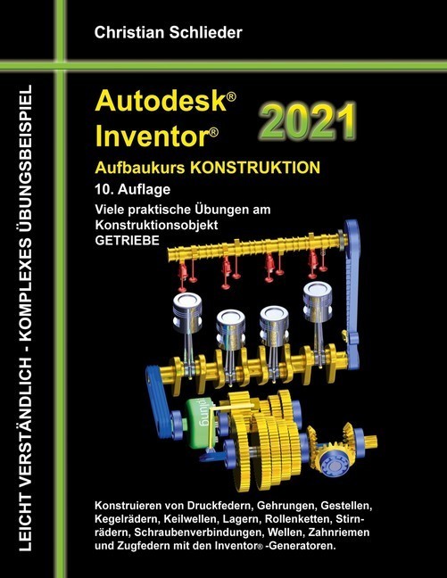 Autodesk Inventor 2021 - Aufbaukurs Konstruktion main product photo