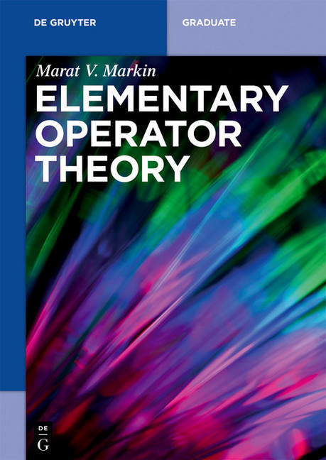 Elementary Operator Theory main product photo