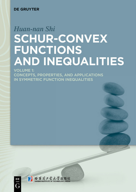 Schur-Convex Functions and Inequalities main product photo