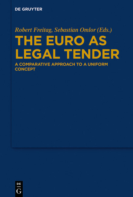 The Euro as Legal Tender main product photo