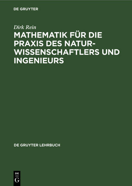 Mathematik für die Praxis des Naturwissenschaftlers und Ingenieurs main product photo