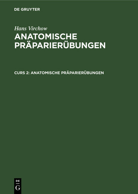 Anatomische Präparierübungen main product photo