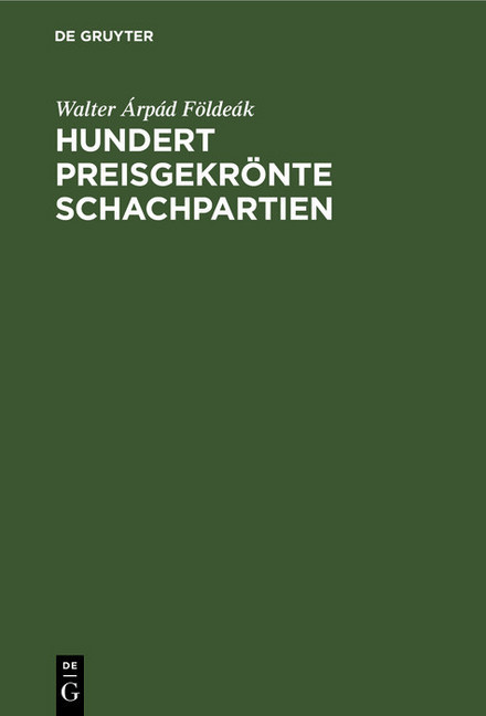 Hundert preisgekrönte Schachpartien main product photo