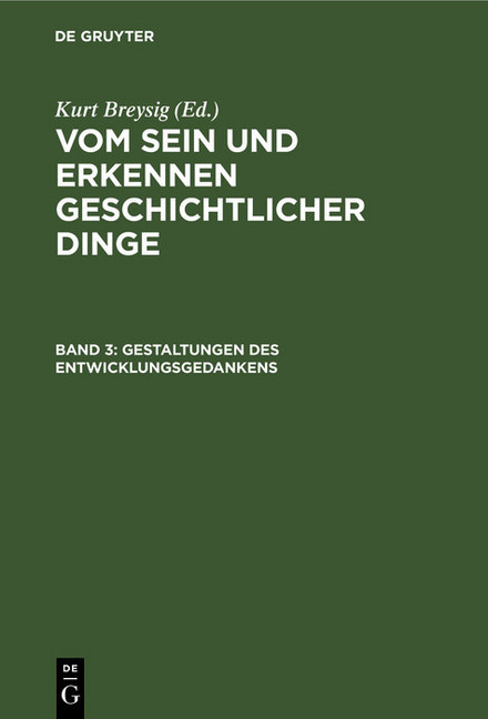 Gestaltungen des Entwicklungsgedankens main product photo