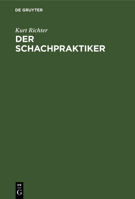 Der Schachpraktiker main product photo