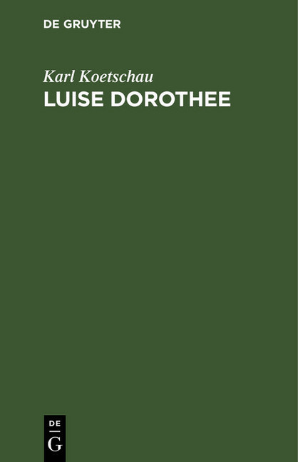 Luise Dorothee main product photo
