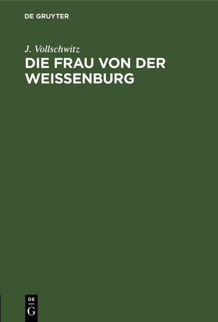 Die Frau von der Weißenburg main product photo