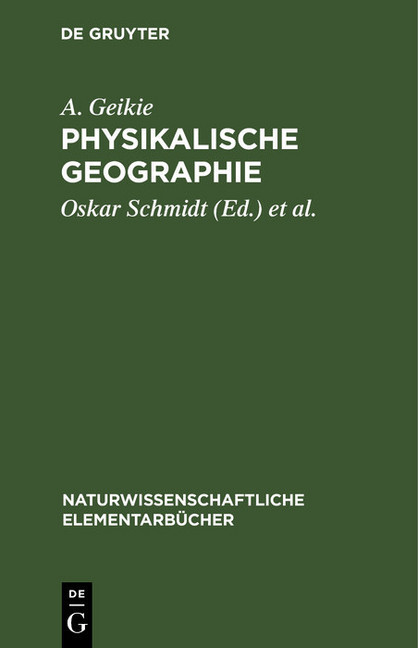 Physikalische Geographie main product photo