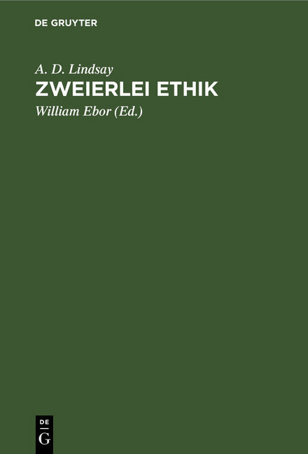 Zweierlei Ethik main product photo