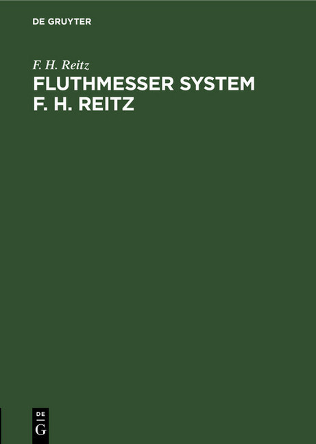 Fluthmesser System F. H. Reitz main product photo