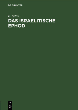 Das israelitische Ephod