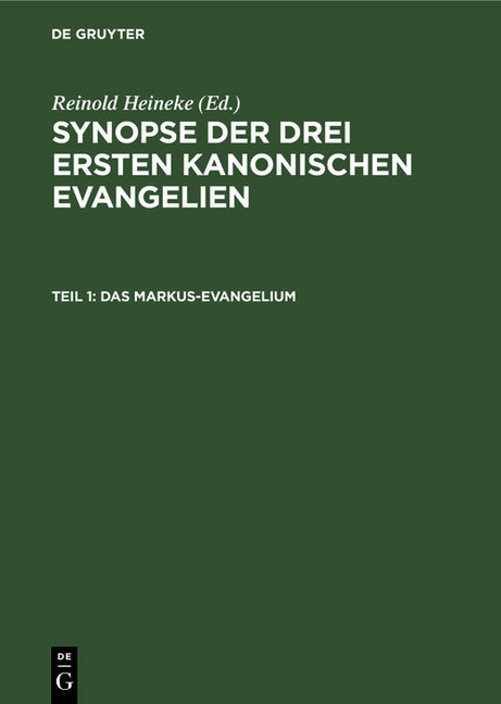Das Markus-Evangelium main product photo