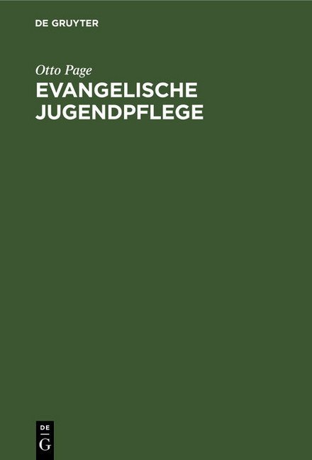 Evangelische Jugendpflege main product photo