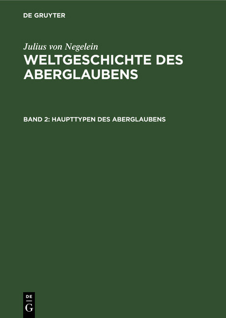 Haupttypen des Aberglaubens main product photo