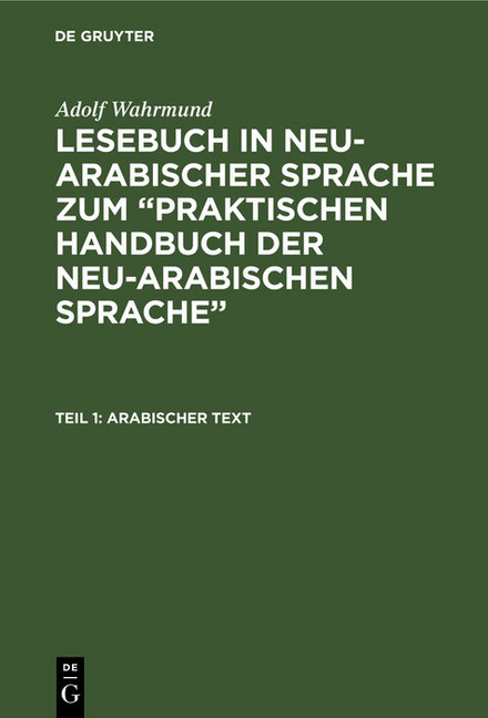 Arabischer Text main product photo
