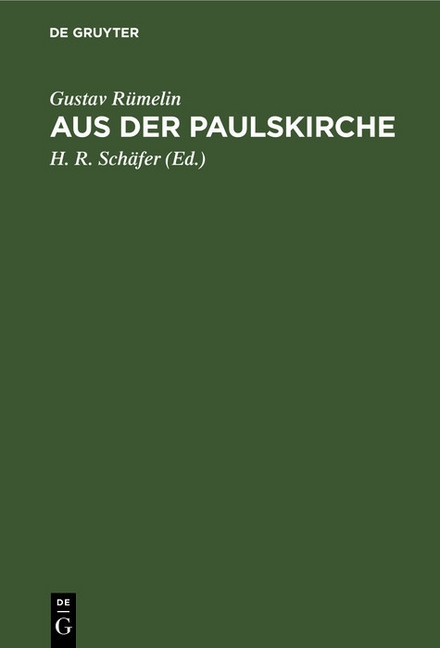 Aus der Paulskirche main product photo