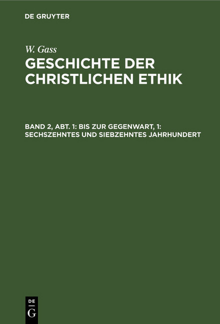 Bis zur Gegenwart, 1: Sechszehntes und siebzehntes Jahrhundert main product photo