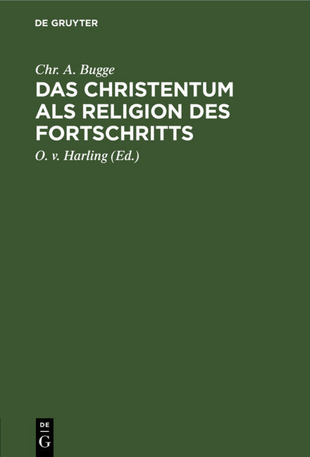 Das Christentum als Religion des Fortschritts main product photo