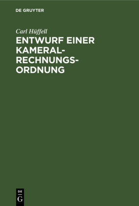 Entwurf einer Kameral-Rechnungs-Ordnung
