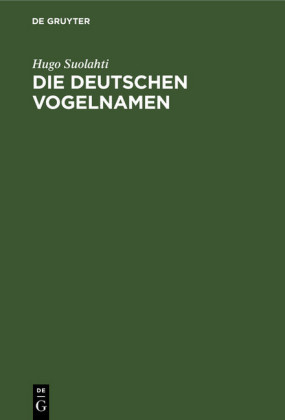 Die deutschen Vogelnamen