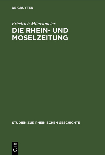 Die Rhein- und Moselzeitung main product photo
