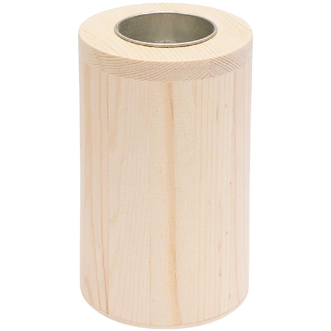 Kerzenhalter Rund 12 x 7,5 cm, FSC 100% main product photo