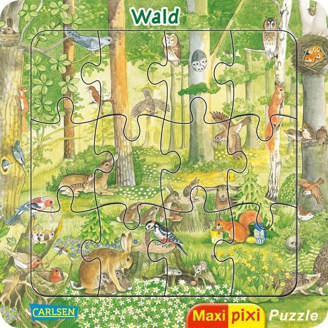 Maxi Pixi: Maxi-Pixi-Puzzle: Wald main product photo