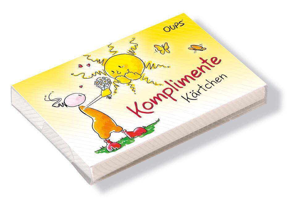 Oups Kärtchenbox - Komplimente Kärtchen main product photo