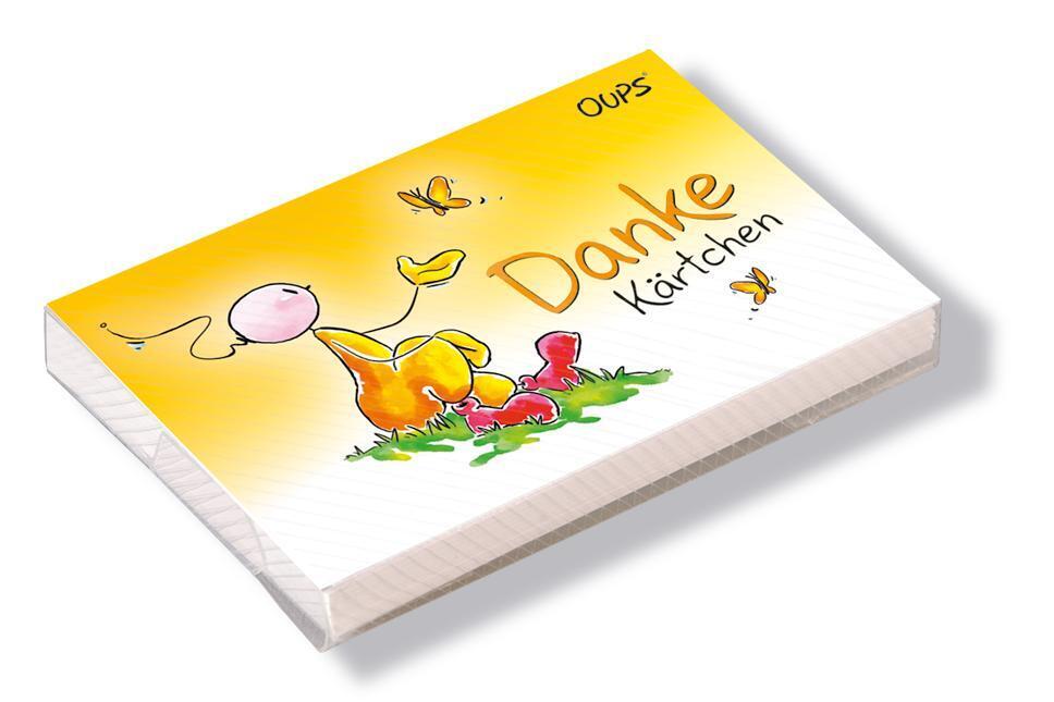 Oups Kärtchenbox - Danke Kärtchen main product photo