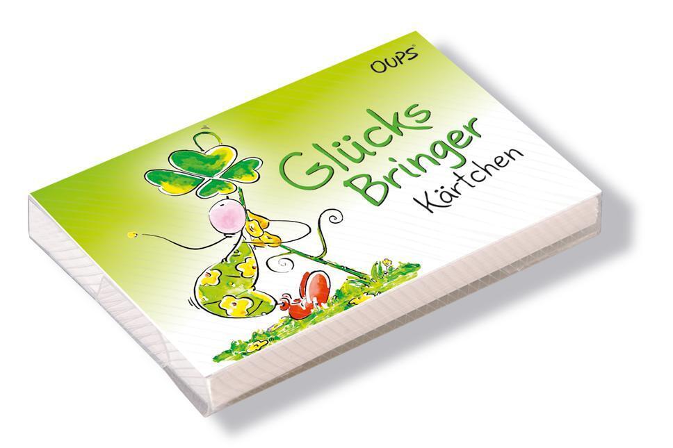 Oups Kärtchenbox - Glücksbringer Kärtchen main product photo